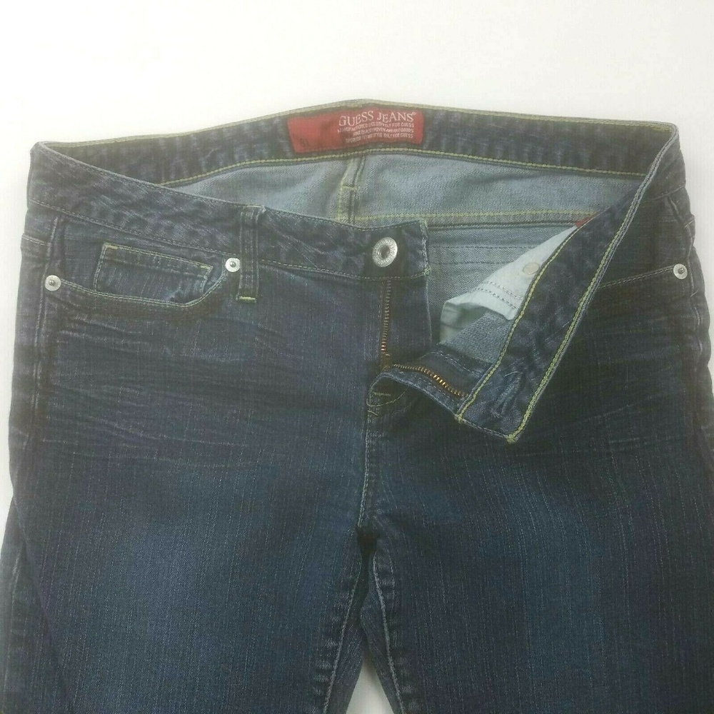 Guess Jeans Stretch Dark Wash Size 31 - Picture 4 of 8
